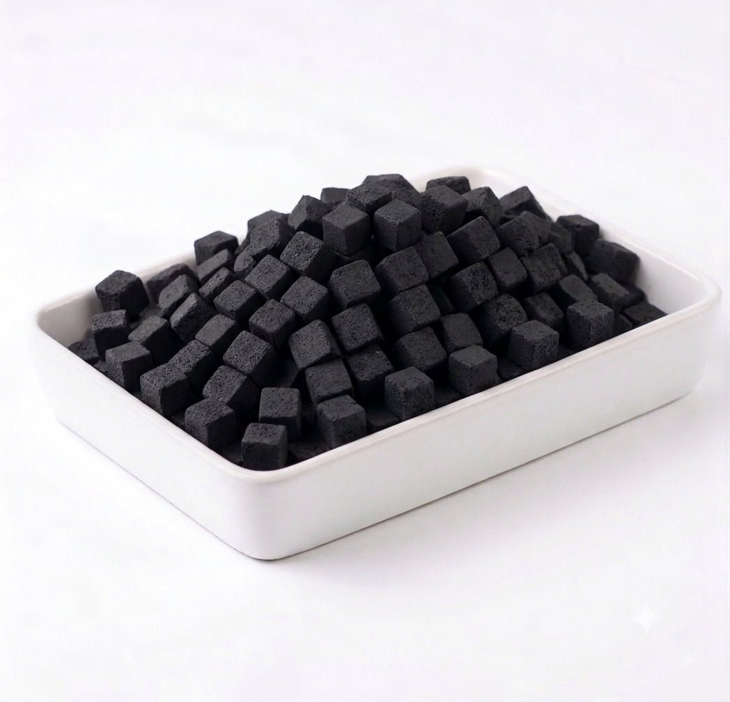 Coconut shell hookah charcoal technology